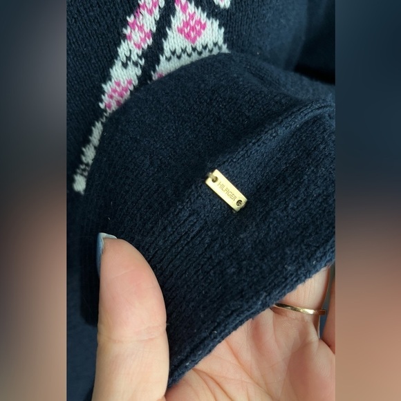 Tommy Hilfiger Blue Sweater, Size M - Picture 2 of 7